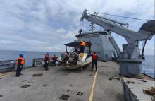 Armada de Colombia intensifica búsqueda de 5 personas desaparecidas en aguas del Pacífico colombiano