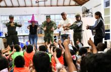 Colombia y Panamá se unieron para una Misión Binacional de Asistencia Humanitaria en Necoclí, Antioquia