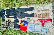 Ejército desmantela depósito ilegal con material de intendencia del Clan del Golfo en El Bagre, Antioquia