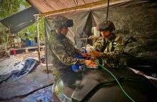 En el Guaviare fue desmantelado un laboratorio con 5 estructuras para el procesamiento de clorhidrato de cocaína