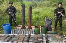  En Tumaco, Nariño, Ejército Nacional desmanteló depósito ilegal de explosivos con más de 100 minas anti personal del GAO residual ‘Iván Ríos’
