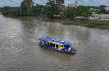 Cotecmar entrega embarcaciones Businú para el transporte fluvial de Montería