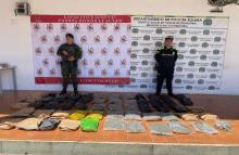Ejército Nacional incautó 27.4 kilos de marihuana pertenecientes al GAO-r frente Ismael Ruiz en Tolima