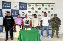 En Villanueva - Bolívar, Fuerza Pública desarticula red de microtráfico