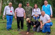 Ejército Nacional fortalece la protección ambiental en la Orinoquia con la siembra de más de 20 mil árboles en el departamento de Arauca