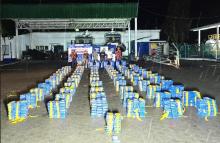 En el Pacífico nariñense, incautadas cerca de dos toneladas de clorhidrato de cocaína