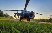 Militares heridos fueron evacuados en helicóptero tras ataque con drones en Tibú