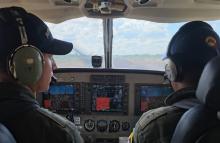 Presencia aérea refuerza la seguridad vial en la Orinoquía