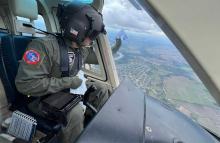 Desde el aire se promueve la prevención del reclutamiento a menores
