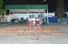 Incautada cerca de tonelada y media de clorhidrato cocaína en el Pacífico sur colombiano