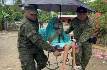 Fuerzas Militares despliegan capacidades para asistir a poblaciones afectadas por emergencia climática en el Caribe