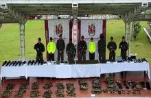 Contundencia operacional del Ejército en Cauca: tropas desmantelaron megadepósito de explosivos del grupo armado organizado Segunda Marquetalia
