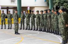 Soldados mujeres del Ejército Nacional apoyan jornadas humanitarias en Montería