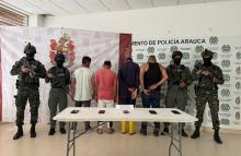 Operaciones simultáneas del Ejército Nacional en Arauca dejan cuatro capturados del GAO ELN en Arauquita