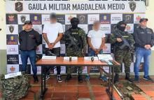 Acción del Gaula Militar y CTI 
