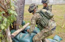 Ejército Nacional destruyó artefacto explosivo en Calamar