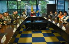 Fuerza Aeroespacial refuerza monitoreo electoral desde la Sala de Crisis