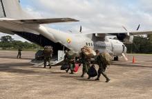 Capacidades aéreas garantizan el Plan Democracia 2026 en el Amazonas