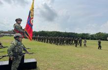 Más de 640 soldados juran defender a Colombia con honor