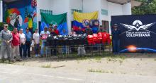 Kits escolares fortalecen procesos educativos en comunidad rural de La Dorada, Caldas