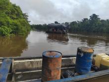 Ejército Nacional asestó contundentes golpes a la minería ilegal en Amazonas y Putumayo