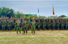 En Coveñas, Sucre, Armada de Colombia fortalece sus filas con más de dos mil Infantes de Marina