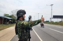 Ejército Nacional fortalece seguridad vial durante el Plan Retorno 