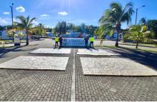 En San Andrés Isla, Amada de Colombia incauta más de una tonelada de clorhidrato de cocaína