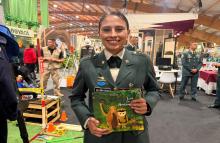Ejército Nacional presentó 'Leo en el Amazonas' en la Feria Internacional del Libro de Bogotá