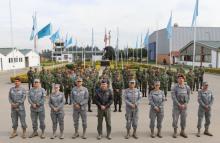 Suboficiales de alta jerarquía fortalecen su liderazgo durante visita al CAMAN