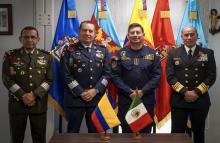 Colombia y México fortalecen cooperación militar en la VIII Reunión de Estado Mayores realizada en Bogotá