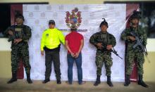 Tropas del Ejército capturaron a alias Cachetes, presunto cabecilla de red de apoyo del Bloque ‘Jorge Suárez Briceño’