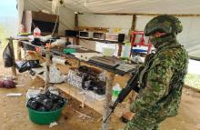 Ejército Nacional evita la circulación de casi un millón de dosis de cocaína 