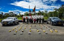Ejército evita que 74.400 dosis de cocaína llegaran a las calles