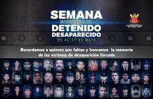 Fuerzas Militares conmemora la Semana Internacional del Detenido Desaparecido y reafirman su compromiso con la memoria histórica