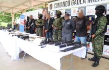 Cuatro capturados y la incautación de abundante material de guerra dejaron operaciones ofensivas contra el Clan del Golfo en zona rural de Canalete, Córdoba
