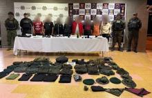 En Operación Pijao, Ejército Nacional desarticuló en Tolima red criminal de la estructura residual 'Darío Gutiérrez' con la captura de 14 de sus integrantes