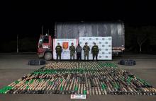 Redes criminales ocultaban marihuana dentro de rollos de manguera para transportarla por vías del Huila