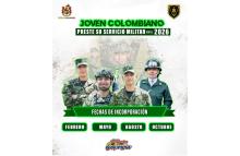 Inició la segunda convocatoria para prestar el servicio militar en el Ejército Nacional
