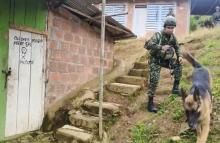Ejército Nacional neutralizó dos dispositivos explosivos cerca de un colegio y una vivienda en El Plateado, Cauca