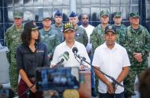 MinDefensa anuncia el envío de 250 uniformados del Ejército y la Policía para reforzar la seguridad en Chocó