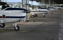 Tres nuevas aeronaves Cessna 172 arribaron a Colombia tras exigente travesía aérea