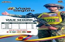 Más de 2000 soldados de la Quinta División garantizan un Viaje Seguro durante el puente festivo en el centro del país