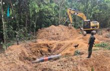 Ejército Nacional ubicó dos válvulas ilícitas utilizadas para el hurto de hidrocarburos en Norte de Santander