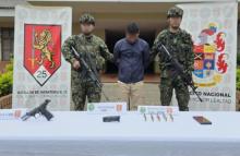 Ejército Nacional capturó a un presunto integrante del grupo residual Comandos de Frontera en Puerto Guzmán, Putumayo