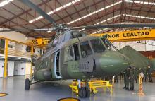 Ejército Nacional extiende por primera vez la vida útil de un helicóptero MI-17, con capacidades propias
