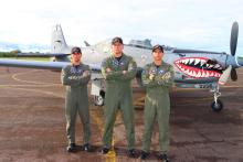 Alféreces de la Fuerza Aeroespacial Colombiana cumplen su sueño de convertirse en pilotos militares