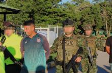 Tropas de la Fuerza de Tarea Omega capturaron a dos presuntos integrantes del GAO residual Bloque 'Jorge Suárez Briceño'