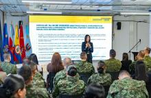 Fuerzas Militares fortalecen prevención del acoso sexual laboral con capacitación sobre la Ley 2365 de 2024