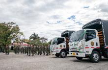 Más movilidad, más presencia y más seguridad: así fortalece sus capacidades la Novena Brigada en sus 59 años de presencia en el Huila 